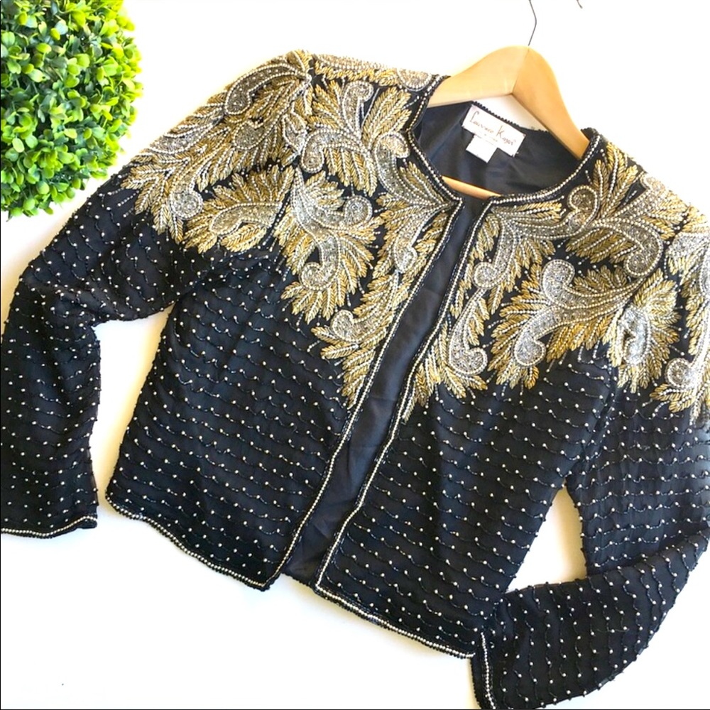 Vintage embroidered blazer.